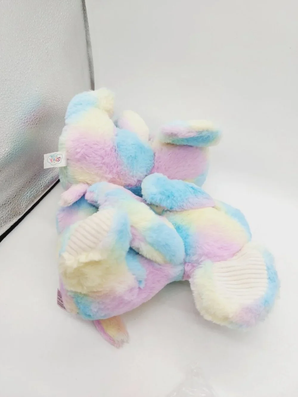 Spark Create Imagine Pastel Elephant Rattle Crinkle Ears Walmart Plush Set Of 2
